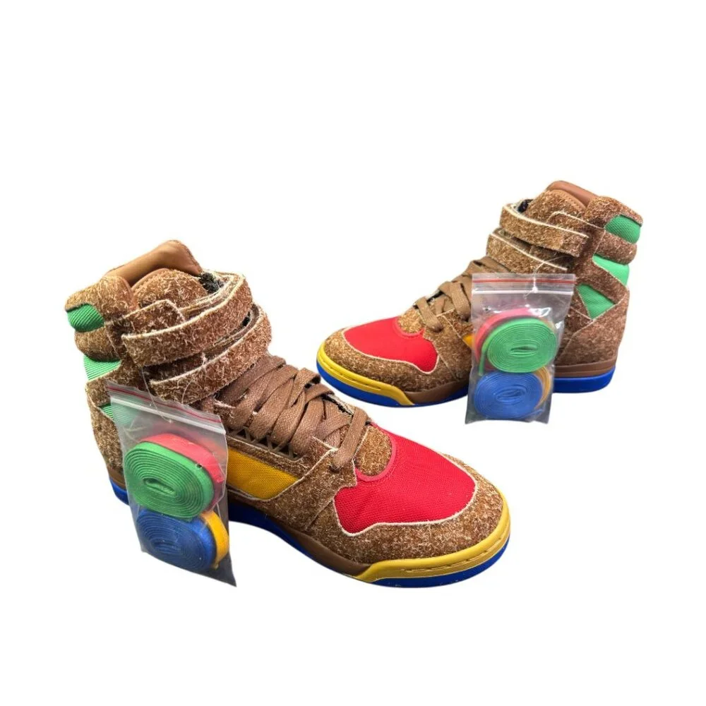 NEW Puma Palace Guard Hi x FashionGeek Brown Multicolor 372770-01Mens Sz 10.5 - Picture 1 of 15